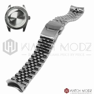 Oyster Case Bracelet: Silver Jubilee