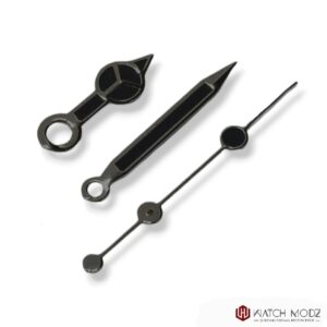 NH35 Hands: Black Mercedes Black Lume