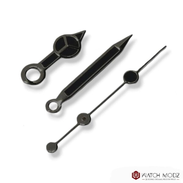 NH35 Hands: Black Mercedes Black Lume