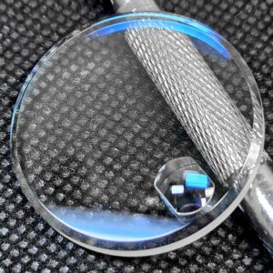 SKX007 Sapphire: Blue Date Magnifier