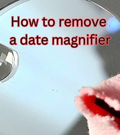 Date Magnifier Removal
