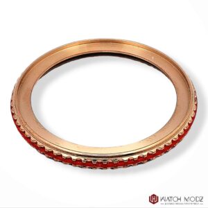 SKX007 Bezel: Rose Gold Red Grip