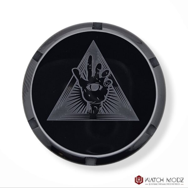 SKX007 Case Back: Black Zombie