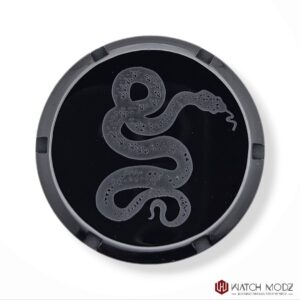 SKX007 Case Back: Black Snake