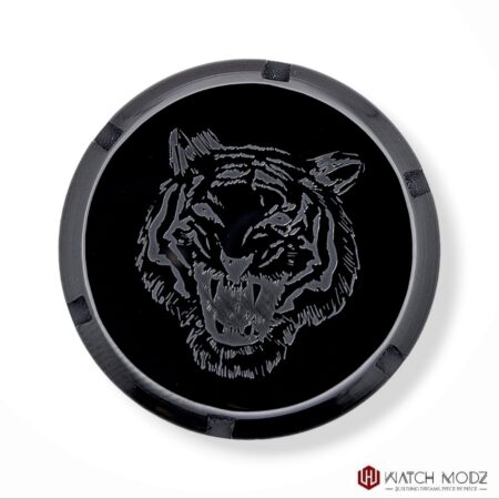 SKX007 Case Back: Black Tiger