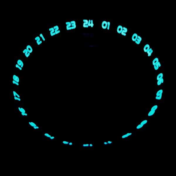 SKX007 Chapter Ring: Lumed Black GMT